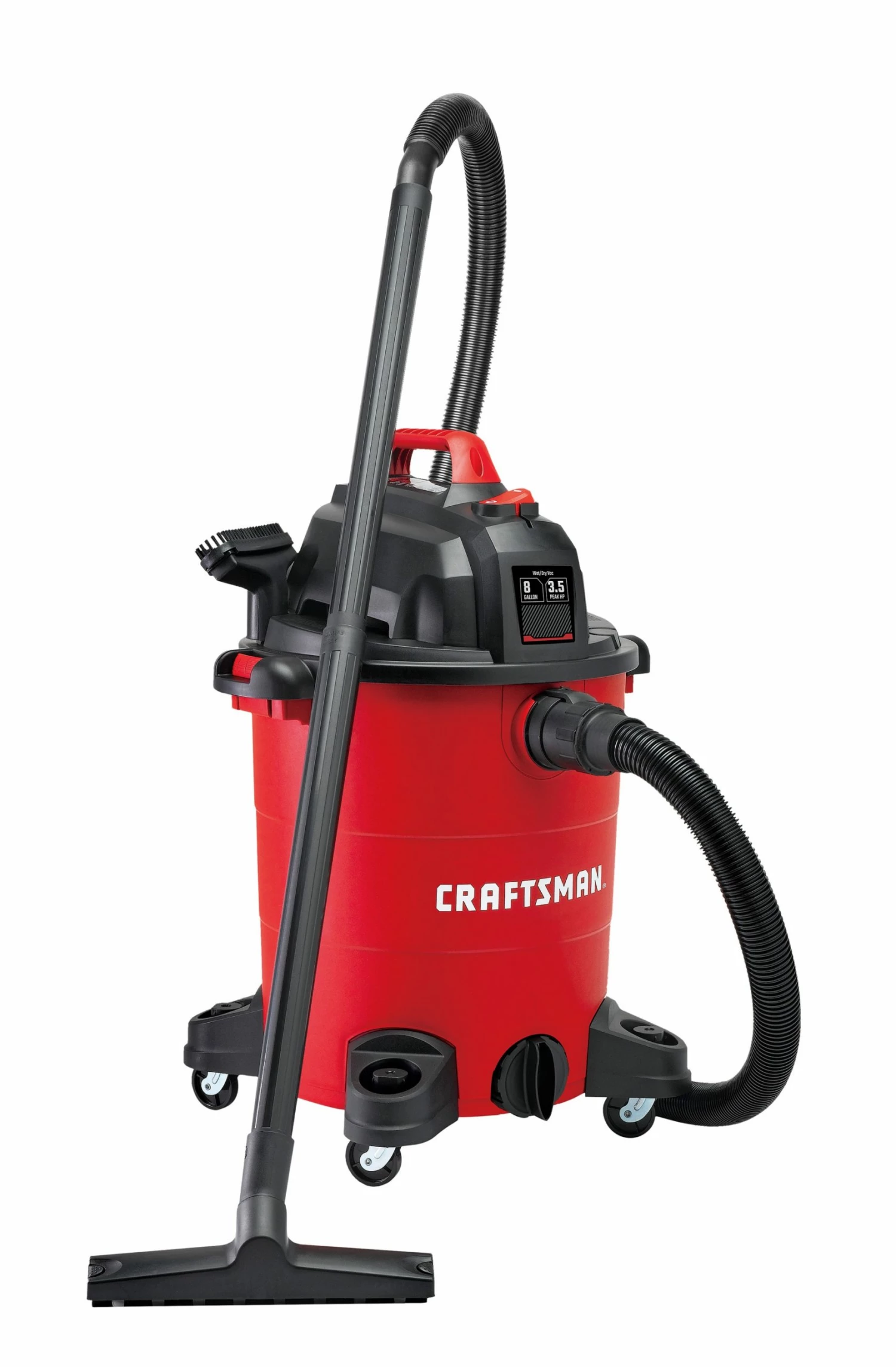 CRAFTSMAN Shop Vacuums 8-Gallon Corded Portable Wet/Dry Shop Vacuum 2 CRAFTSMAN Shop Vacuums 8-Gallon Corded Portable Wet/Dry Shop Vacuum - Image 2