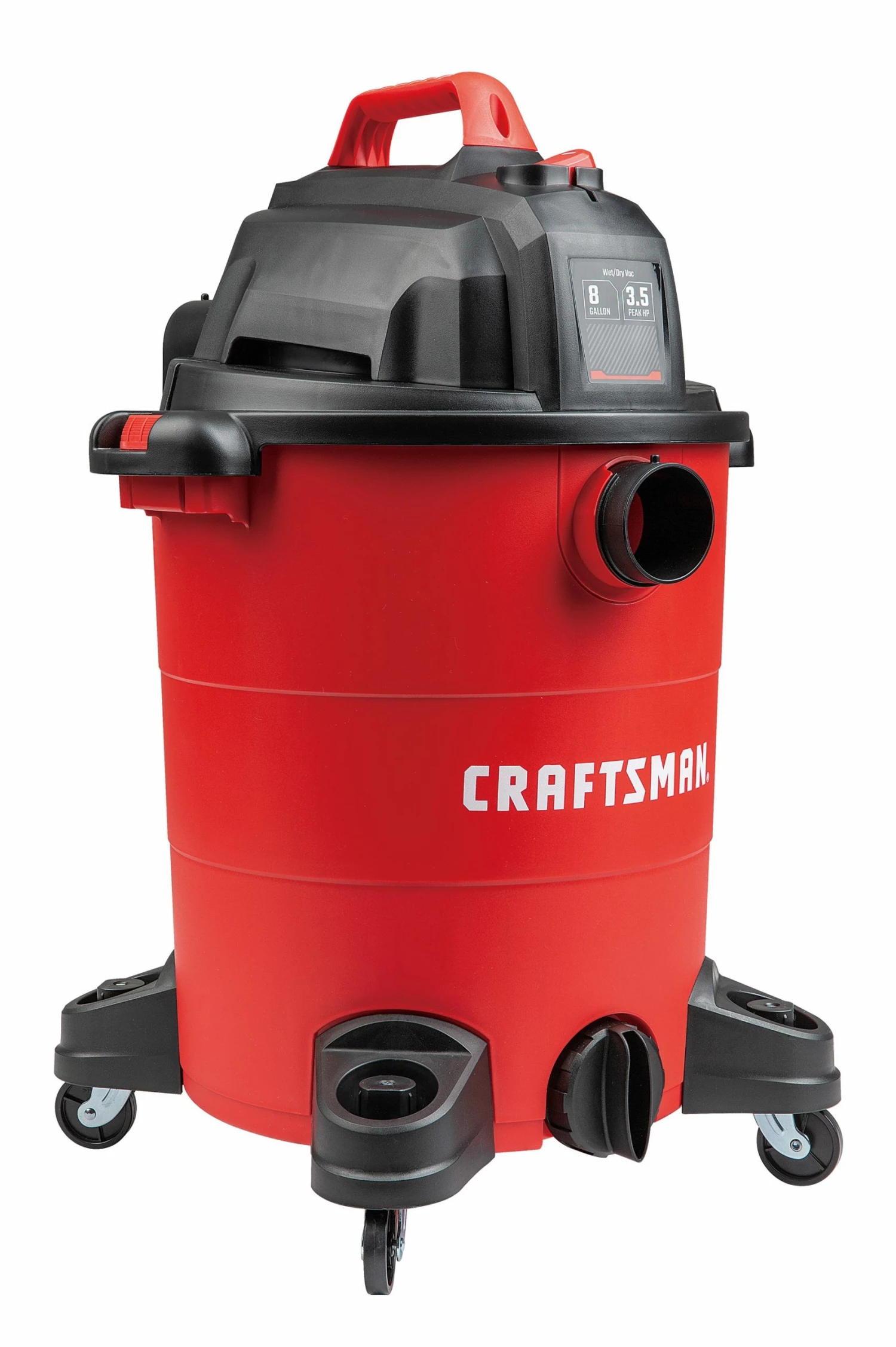 CRAFTSMAN Shop Vacuums 8-Gallon Corded Portable Wet/Dry Shop Vacuum 4 CRAFTSMAN Shop Vacuums 8-Gallon Corded Portable Wet/Dry Shop Vacuum - Image 4
