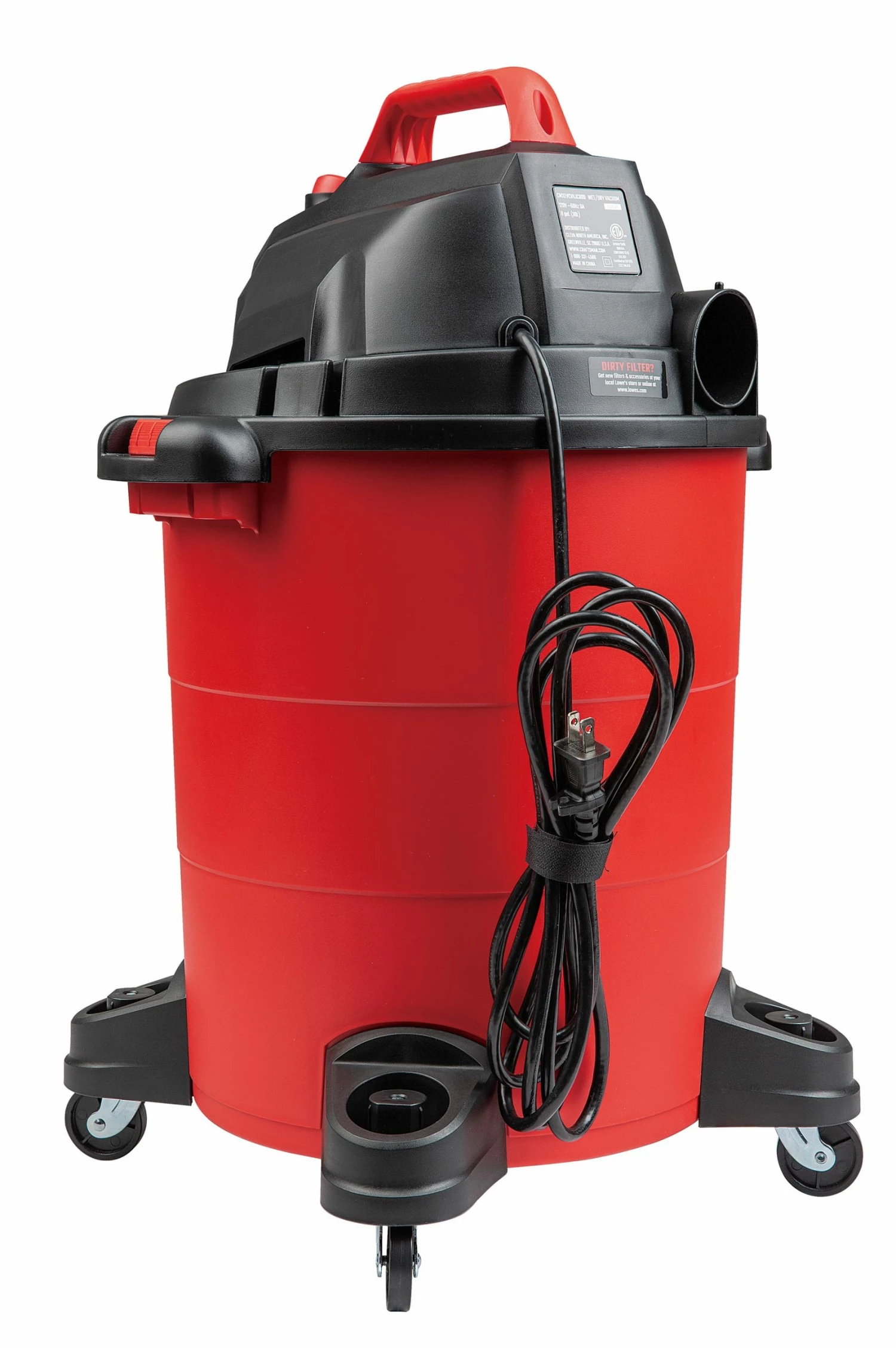 CRAFTSMAN Shop Vacuums 8-Gallon Corded Portable Wet/Dry Shop Vacuum 8 CRAFTSMAN Shop Vacuums 8-Gallon Corded Portable Wet/Dry Shop Vacuum - Image 8