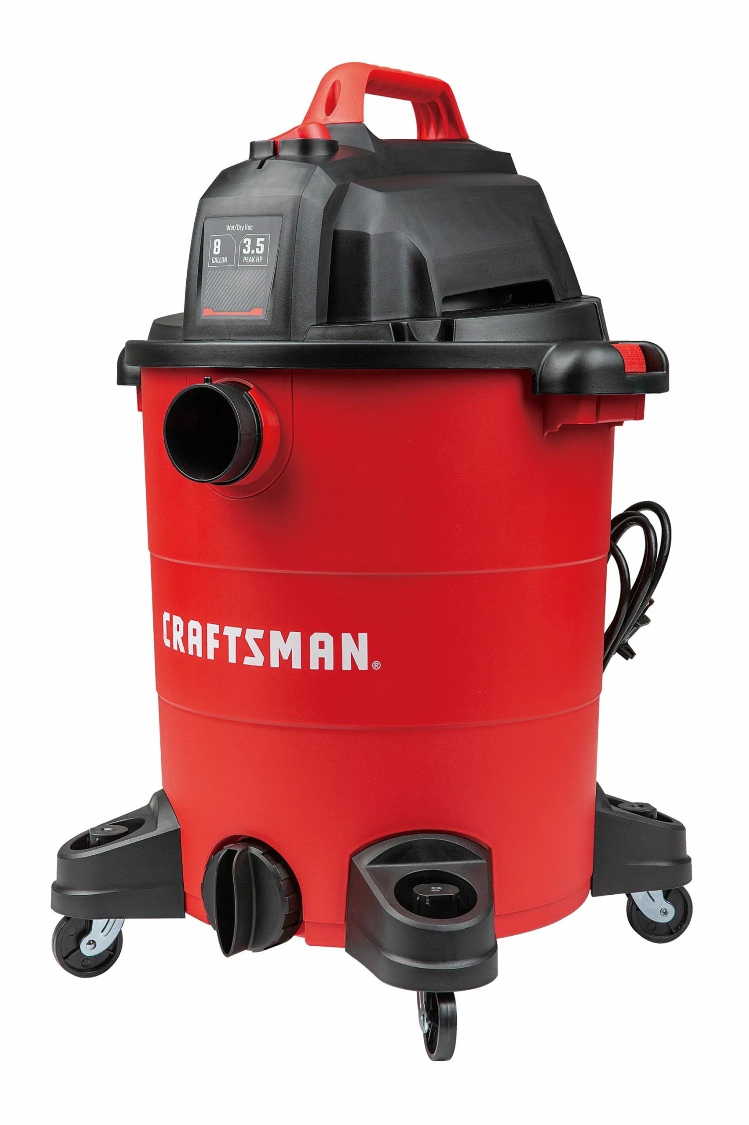 CRAFTSMAN Shop Vacuums 8-Gallon Corded Portable Wet/Dry Shop Vacuum 5 CRAFTSMAN Shop Vacuums 8-Gallon Corded Portable Wet/Dry Shop Vacuum - Image 5