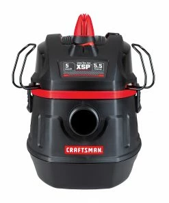 CRAFTSMAN Shop Vacuums 5-Gallon Corded Portable Wet/Dry Shop Vacuum -Craftsman Store 43444314 scaled