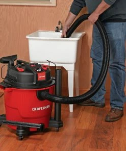 CRAFTSMAN Shop Vacuums 12-Gallon Corded Portable Wet/Dry Shop Vacuum -Craftsman Store 43444492 scaled
