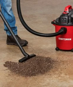 CRAFTSMAN Shop Vacuums 5-Gallon Corded Portable Wet/Dry Shop Vacuum -Craftsman Store 43444606 scaled