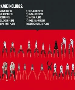 CRAFTSMAN Plier Sets 25-Pack Assorted Plier Set -Craftsman Store 43490818