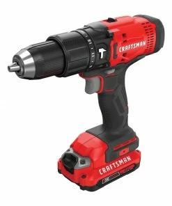 CRAFTSMAN Hammer Drills V20 1/2-in 20-Volt Max Variable Speed Cordless Hammer Drill (1-Battery Included) -Craftsman Store 43558669