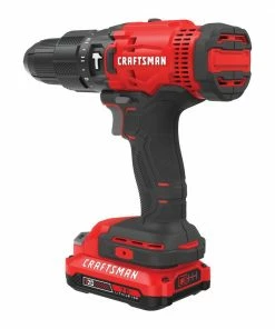 CRAFTSMAN Hammer Drills V20 1/2-in 20-Volt Max Variable Speed Cordless Hammer Drill (1-Battery Included) -Craftsman Store 43558672