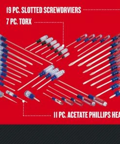 CRAFTSMAN Screwdrivers 42-Piece Acetate Handle Set Screwdriver Set -Craftsman Store 44099935