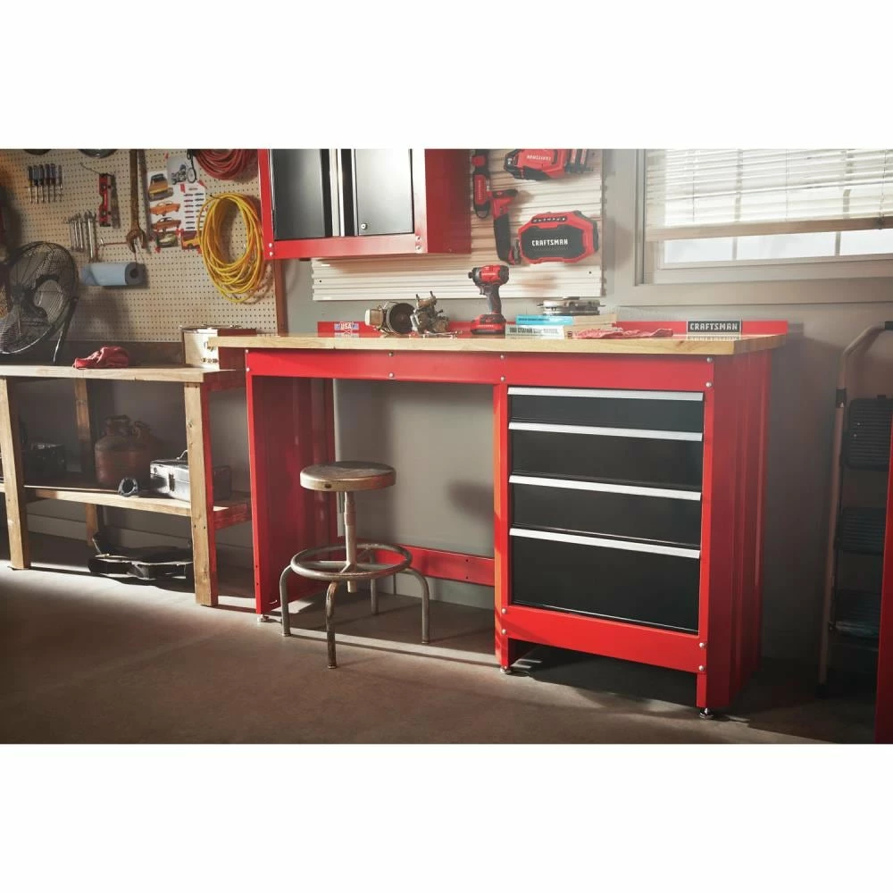 CRAFTSMAN Tool Storage Accessories 2000 Series Workbench, 4-drawer Storage Module 11 CRAFTSMAN Tool Storage Accessories 2000 Series Workbench, 4-drawer Storage Module - Image 11
