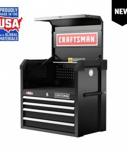 CRAFTSMAN Top Tool Chests 2000 Series 26-in W x 24.7-in H 4-Drawer Steel Tool Chest (Black)