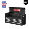CRAFTSMAN Top Tool Chests 2000 Series 51.5-in W x 24.7-in H 8-Drawer Steel Tool Chest (Black)