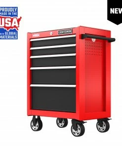 CRAFTSMAN Bottom Tool Cabinets 2000 Series 27-In 5-Drawer Cabinet - Red