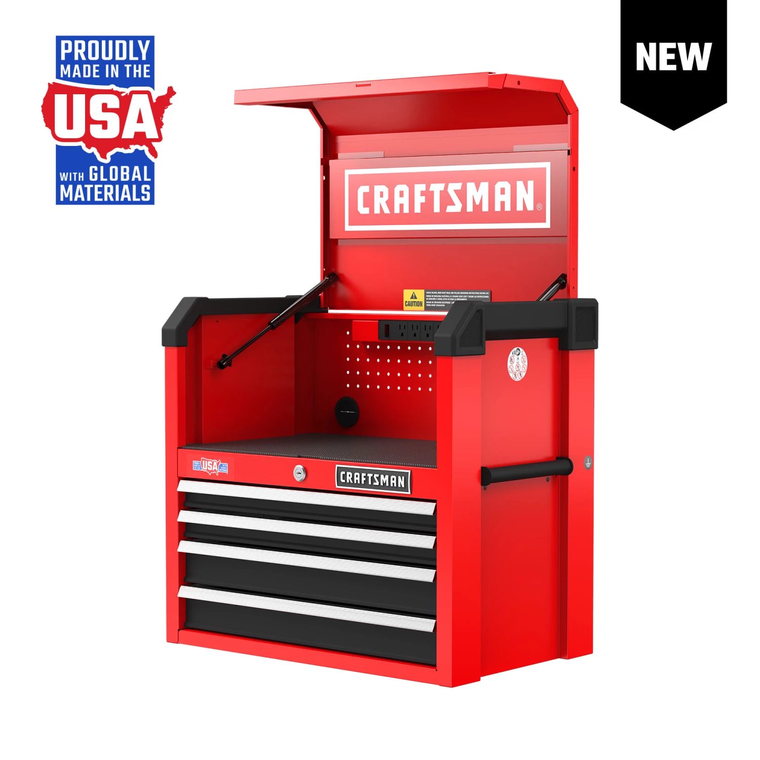 CRAFTSMAN Top Tool Chests 2000 Series 26-In 4-Drawer Chest - Red 1 CRAFTSMAN Top Tool Chests 2000 Series 26-In 4-Drawer Chest - Red