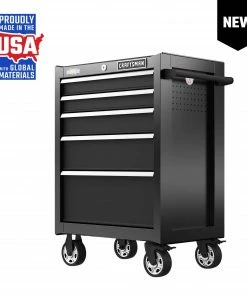 CRAFTSMAN Bottom Tool Cabinets 2000 Series 26.5-in W x 37.5-in H 5-Drawer Steel Rolling Tool Cabinet (Black)