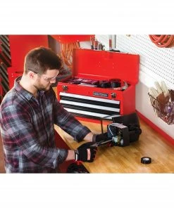 CRAFTSMAN Portable Tool Boxes Portable 20.5-in Ball-bearing 3-Drawer Red Steel Lockable Tool Box -Craftsman Store 44397003