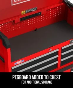 CRAFTSMAN Top Tool Chests 2000 Series 41-In 6-Drawer Chest - Red -Craftsman Store 44401321