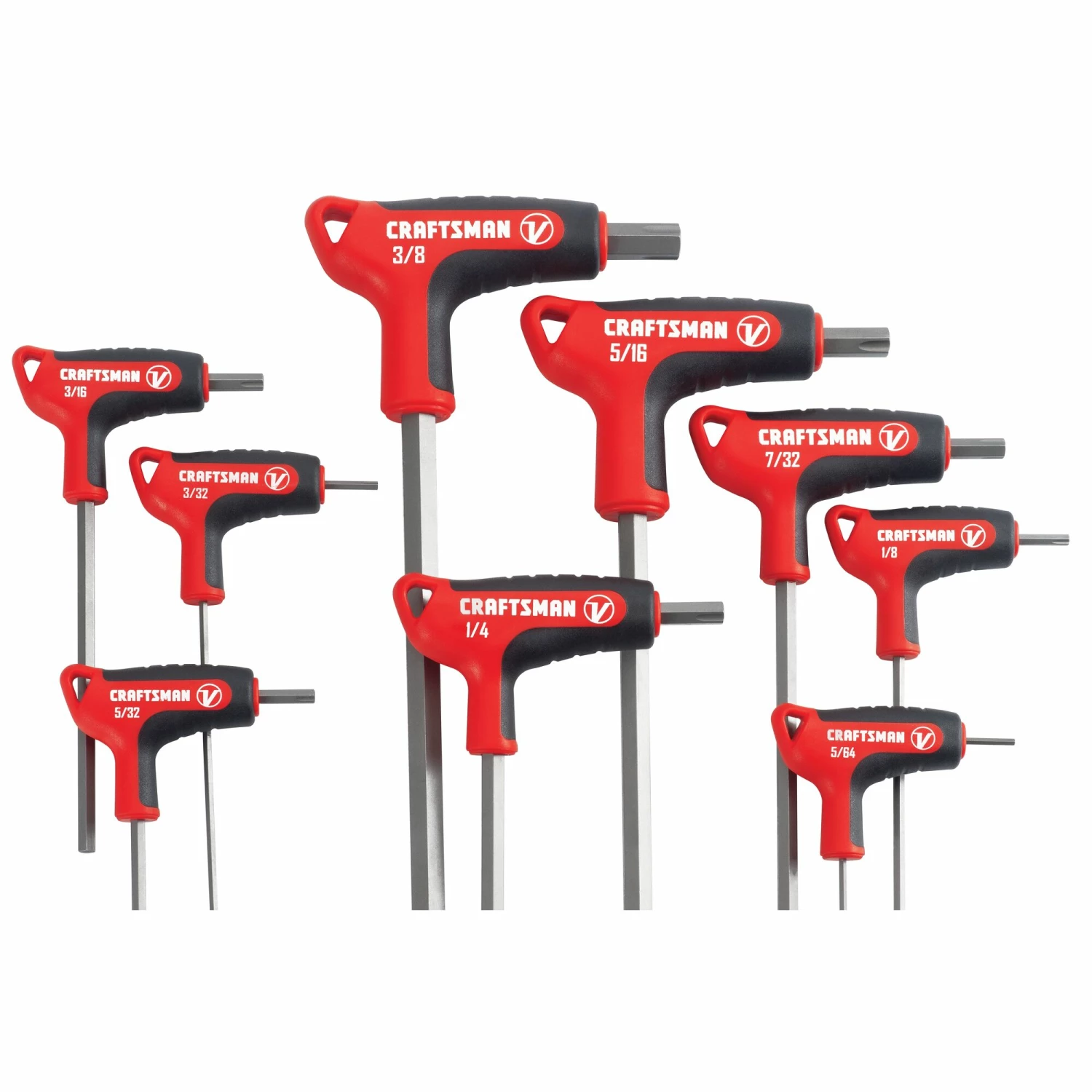 CRAFTSMAN Hex Keys & Torx Keys V-series 9-key Standard (Sae) Hex Key Set 3 CRAFTSMAN Hex Keys & Torx Keys V-series 9-key Standard (Sae) Hex Key Set - Image 3