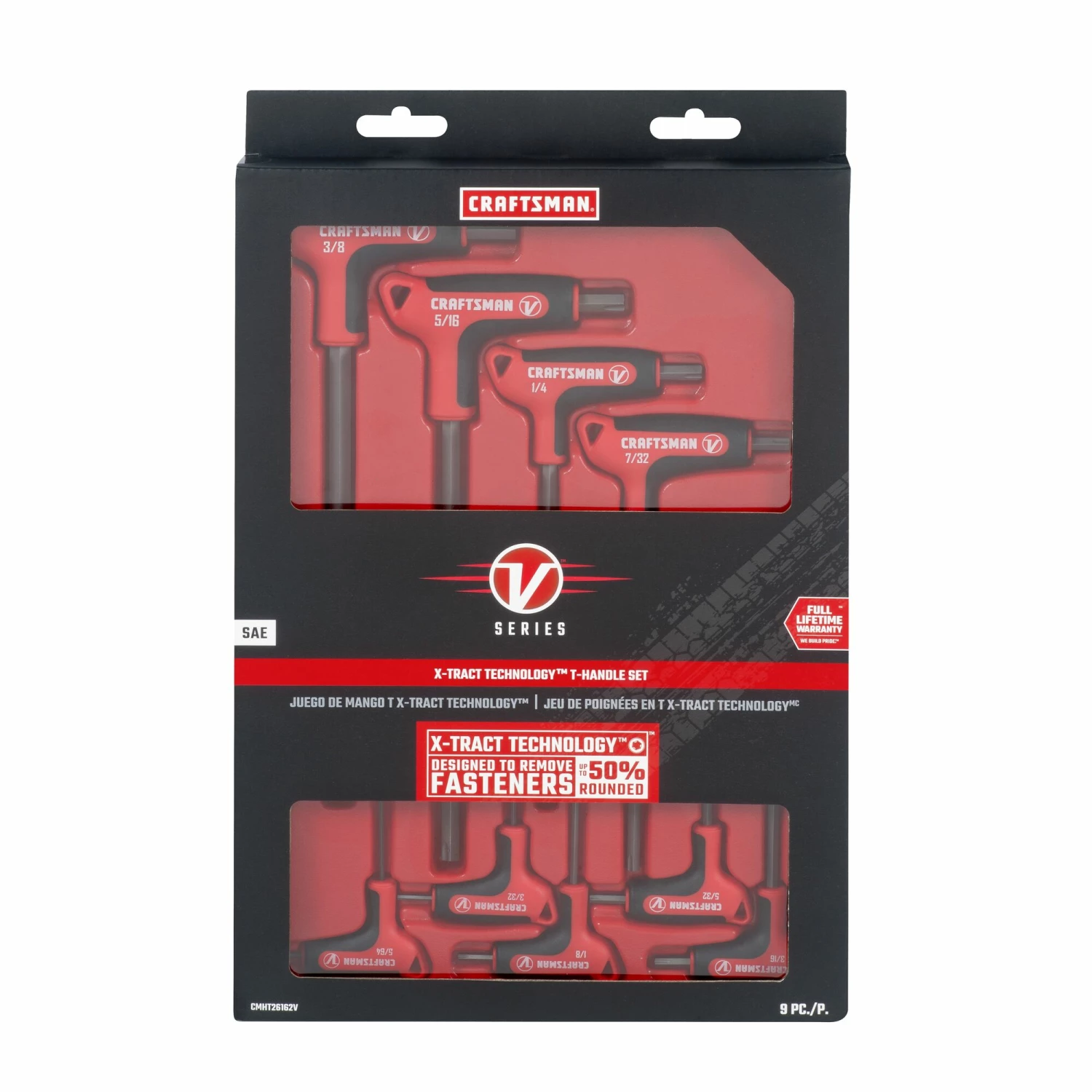 CRAFTSMAN Hex Keys & Torx Keys V-series 9-key Standard (Sae) Hex Key Set 7 CRAFTSMAN Hex Keys & Torx Keys V-series 9-key Standard (Sae) Hex Key Set - Image 7