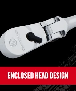 CRAFTSMAN Ratchets & Ratchet Sets V-series 80-Tooth 1/4-in Drive Standard Ratchet -Craftsman Store 44480277