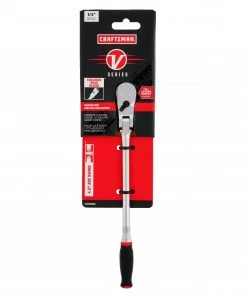 CRAFTSMAN Ratchets & Ratchet Sets V-series 80-Tooth 1/4-in Drive Flexible Head Standard Ratchet -Craftsman Store 44481452