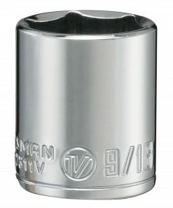 CRAFTSMAN Sockets & Socket Sets V-Series 10-Piece Standard (SAE) 1/4-in Drive 6-point Set Shallow Socket Set -Craftsman Store 44486401