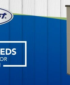 CRAFTSMAN Vinyl & Resin Storage Sheds 5-ft x 2-ft Craftsman Resin Shed Storage Shed -Craftsman Store 44490172