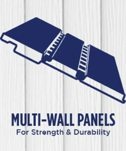 CRAFTSMAN Vinyl & Resin Storage Sheds 5-ft x 2-ft Craftsman Resin Shed Storage Shed -Craftsman Store 44490177