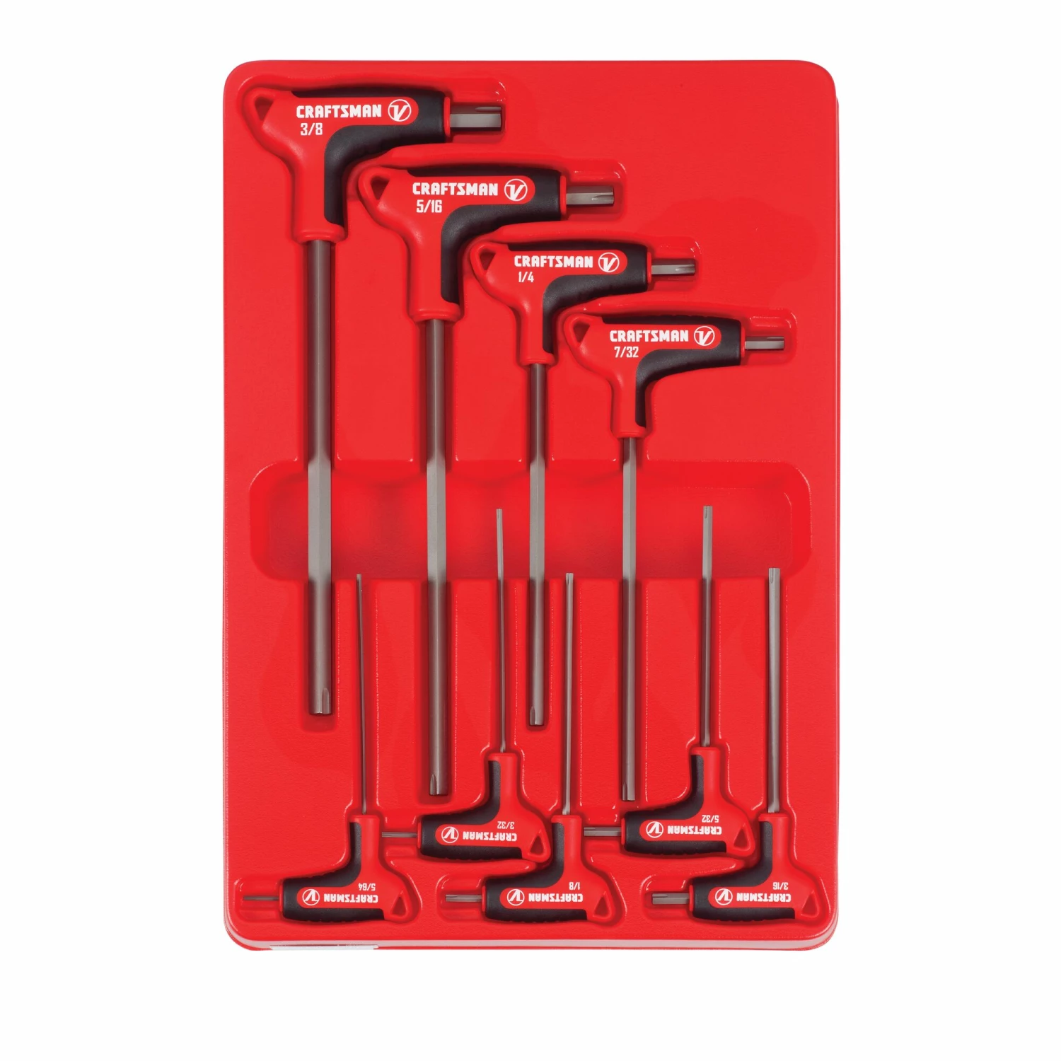 CRAFTSMAN Hex Keys & Torx Keys V-series 9-key Standard (Sae) Hex Key Set 8 CRAFTSMAN Hex Keys & Torx Keys V-series 9-key Standard (Sae) Hex Key Set - Image 8