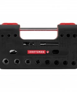 CRAFTSMAN Sockets & Socket Sets V-Series 18-Piece Metric 3/8-in Drive 6-point Set Shallow Socket Set -Craftsman Store 44499201
