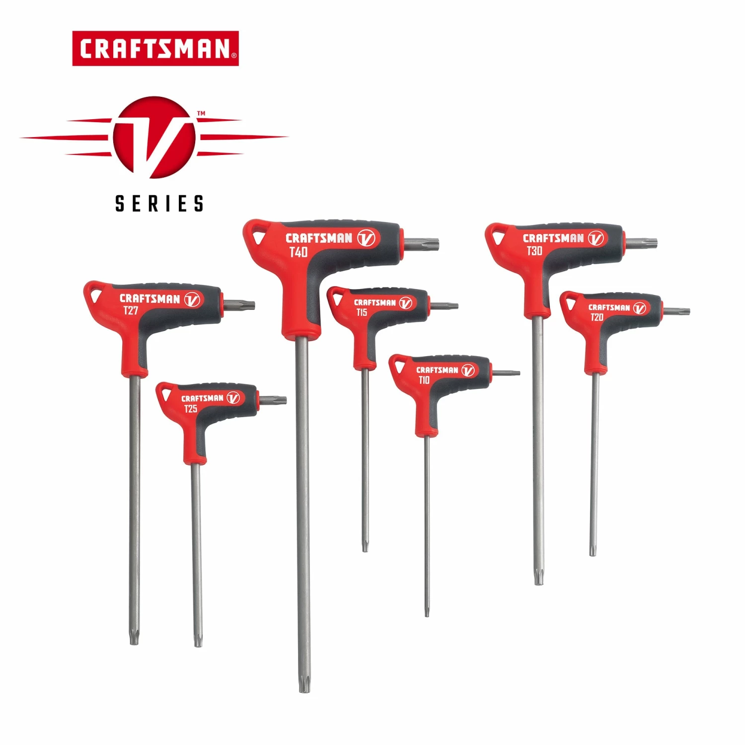 CRAFTSMAN Hex Keys & Torx Keys V-series 7-key Torx Key Set 1 CRAFTSMAN Hex Keys & Torx Keys V-series 7-key Torx Key Set