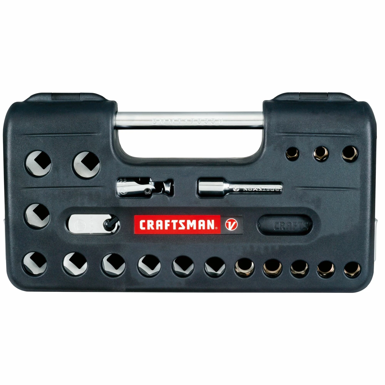 CRAFTSMAN Sockets & Socket Sets V-Series 21-Piece Standard (SAE) 1/2-in Drive 6-point Set Shallow Socket Set 5 CRAFTSMAN Sockets & Socket Sets V-Series 21-Piece Standard (SAE) 1/2-in Drive 6-point Set Shallow Socket Set - Image 5