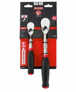 CRAFTSMAN Ratchets & Ratchet Sets V-series 2-Piece 96-Tooth Set Drive Standard Ratchet Set -Craftsman Store 44612253
