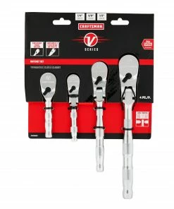 CRAFTSMAN Ratchets & Ratchet Sets V-series 4-Piece Set Drive Flexible Head Standard Ratchet Set -Craftsman Store 44613178