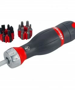CRAFTSMAN Screwdrivers V-series 18-Piece Bi-material Handle Ratcheting Set Multi-bit Screwdriver Set -Craftsman Store 44614002