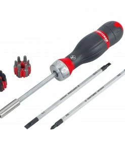 CRAFTSMAN Screwdrivers V-series 18-Piece Bi-material Handle Ratcheting Set Multi-bit Screwdriver Set -Craftsman Store 44614498