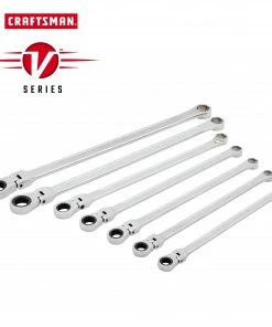 CRAFTSMAN Ratchet Wrenches & Sets V-series 7-Piece Set 6-point Standard (SAE) Flexible Head Ratchet Wrench Set
