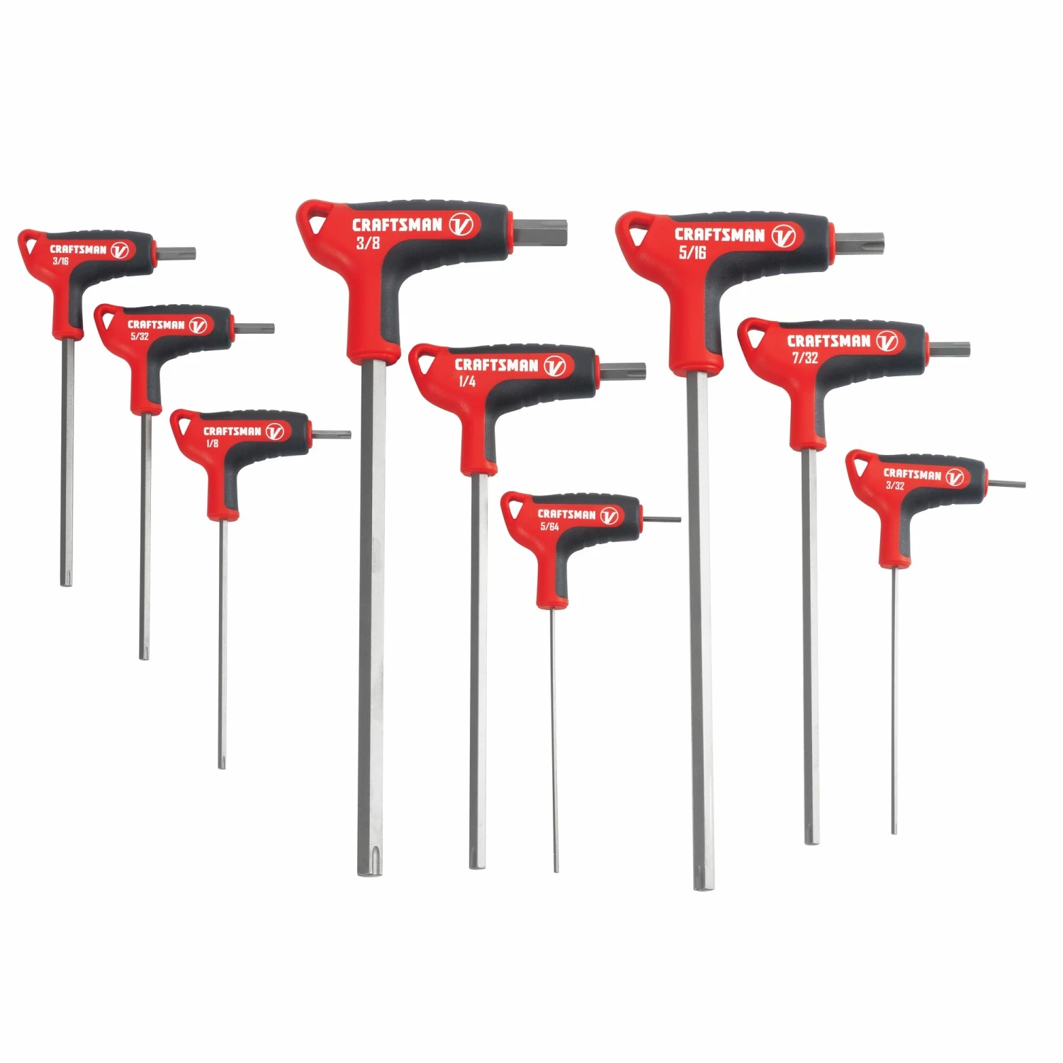 CRAFTSMAN Hex Keys & Torx Keys V-series 9-key Standard (Sae) Hex Key Set 9 CRAFTSMAN Hex Keys & Torx Keys V-series 9-key Standard (Sae) Hex Key Set - Image 9