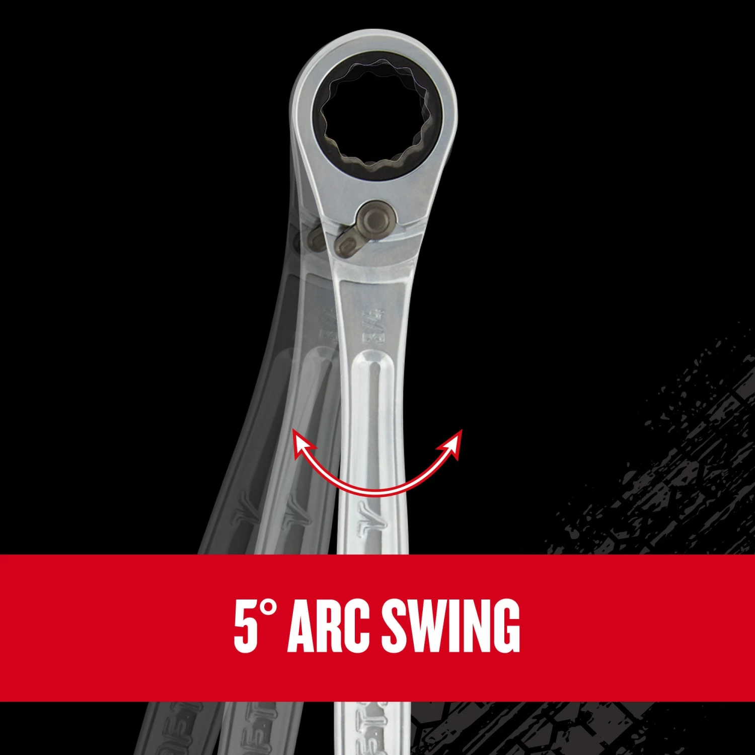 CRAFTSMAN Ratchet Wrenches & Sets V-series 7-Piece Set 6-point Standard (SAE) Flexible Head Ratchet Wrench Set 8 CRAFTSMAN Ratchet Wrenches & Sets V-series 7-Piece Set 6-point Standard (SAE) Flexible Head Ratchet Wrench Set - Image 8