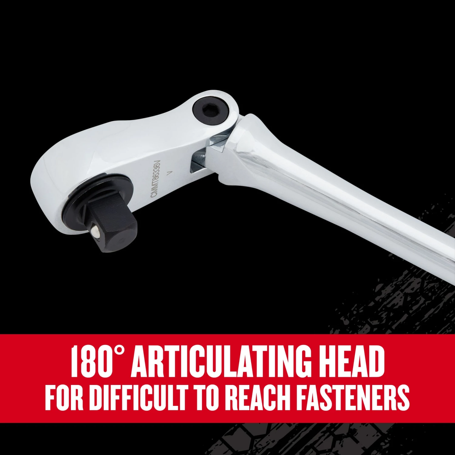 CRAFTSMAN Ratchets & Ratchet Sets V-series 96-Tooth 1/2-in Drive Flexible Head Standard Ratchet 6 CRAFTSMAN Ratchets & Ratchet Sets V-series 96-Tooth 1/2-in Drive Flexible Head Standard Ratchet - Image 6