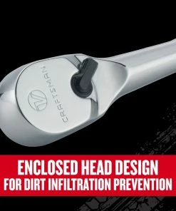 CRAFTSMAN Ratchets & Ratchet Sets V-series 96-Tooth 3/8-in Drive Standard Ratchet -Craftsman Store 44778755