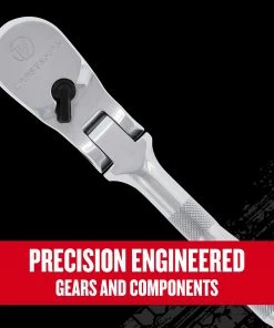 CRAFTSMAN Ratchets & Ratchet Sets V-series 96-Tooth 1/2-in Drive Flexible Head Standard Ratchet -Craftsman Store 44779108