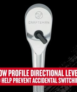 CRAFTSMAN Ratchets & Ratchet Sets V-series 96-Tooth 1/2-in Drive Standard Ratchet -Craftsman Store 44779409