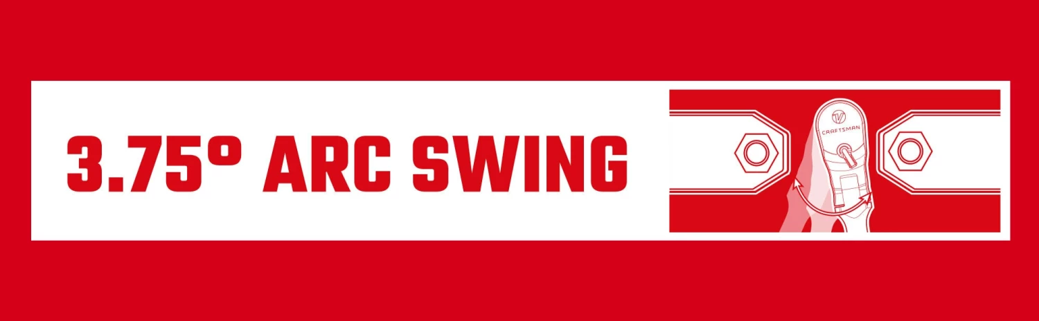 CRAFTSMAN Ratchets & Ratchet Sets V-series 96-Tooth 1/2-in Drive Flexible Head Standard Ratchet 11 CRAFTSMAN Ratchets & Ratchet Sets V-series 96-Tooth 1/2-in Drive Flexible Head Standard Ratchet - Image 11
