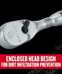 CRAFTSMAN Ratchets & Ratchet Sets V-series 80-Tooth 1/4-in Drive Standard Ratchet -Craftsman Store 44822875