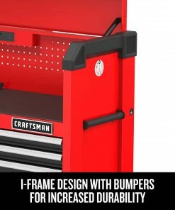 CRAFTSMAN Top Tool Chests 2000 Series 52-In 8-Drawer Chest - Red 14 CRAFTSMAN Top Tool Chests 2000 Series 52-In 8-Drawer Chest - Red -Craftsman Store 44896276