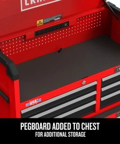 CRAFTSMAN Top Tool Chests 2000 Series 52-In 8-Drawer Chest - Red 12 CRAFTSMAN Top Tool Chests 2000 Series 52-In 8-Drawer Chest - Red -Craftsman Store 44896277