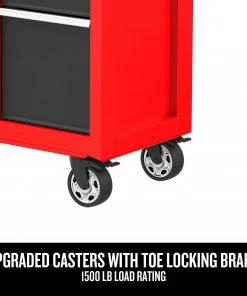 CRAFTSMAN Bottom Tool Cabinets 2000 Series 41-In 10-Drawer Cabinet - Red -Craftsman Store 44897191