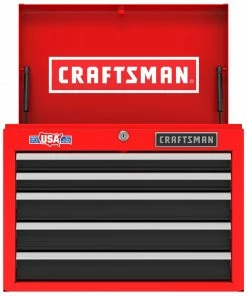 CRAFTSMAN Top Tool Chests 2000 Series 26-In 5-Drawer Chest - Red -Craftsman Store 44897399