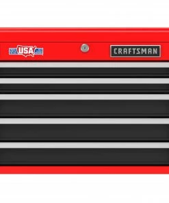 CRAFTSMAN Top Tool Chests 2000 Series 26-In 5-Drawer Chest - Red -Craftsman Store 44897402
