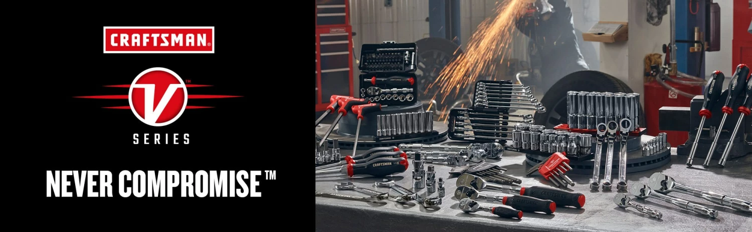 CRAFTSMAN Sockets & Socket Sets V-Series 10-Piece Standard (SAE) 1/4-in Drive 6-point Set Deep Socket Set 16 CRAFTSMAN Sockets & Socket Sets V-Series 10-Piece Standard (SAE) 1/4-in Drive 6-point Set Deep Socket Set - Image 16