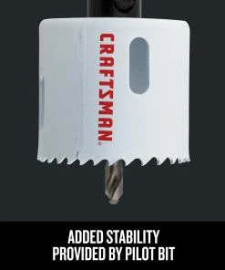 CRAFTSMAN Hole Saws & Kits 7-Piece Set Bi-metal Non-arbored Hole Saw Set -Craftsman Store 45403236